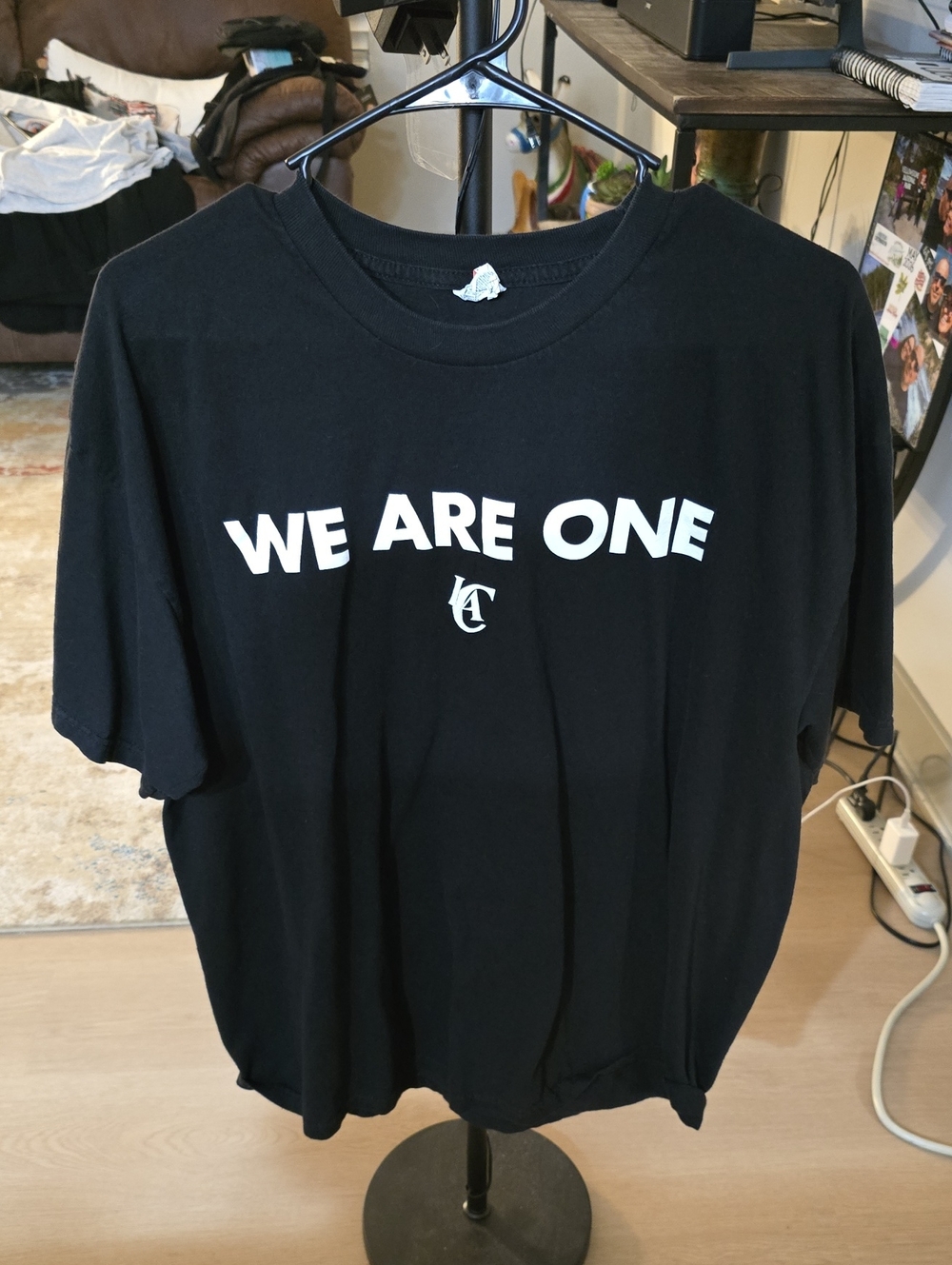 We Are One Black Graphic Tee - Unbranded